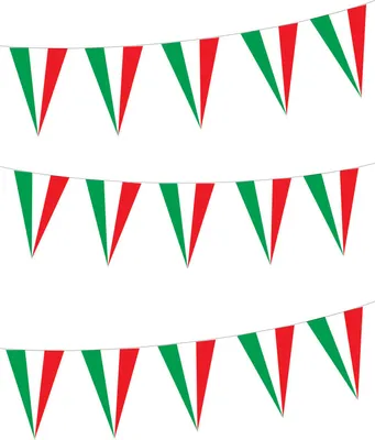 Produktbild von Wimpelkette Italien ca. 5 m mit 10 Flaggen