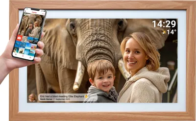 Produktbild von Denver PFF-2162LW 21,5″ Frameo WLAN Bilderrahmen mit IPS & Touch