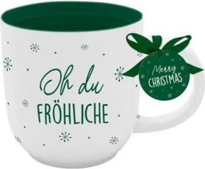 Obrázek produktu pro Sheepworld 51195, Samostarný, 0,5 l, Zelená, Bílá, Porcelán, Pohár, Univerzální