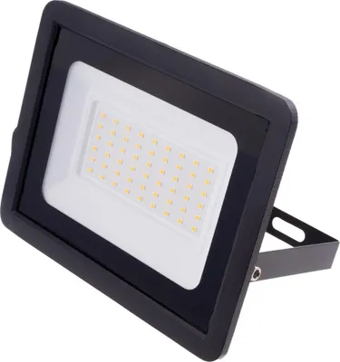 Obrázek produktu pro T-LED Černý LED reflektor 50W Economy Barva světla: Studená bílá 103012