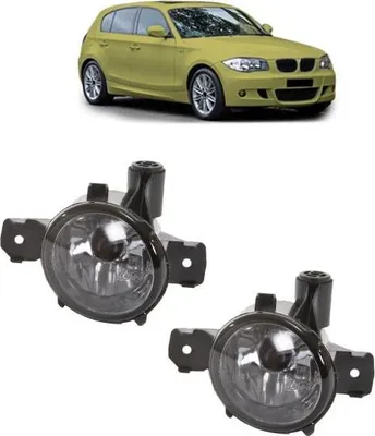 Produktbild von Klarglas Nebelscheinwerfer Schwarz Smoke passend für BMW E81 E87 X3 E83 X5 E70