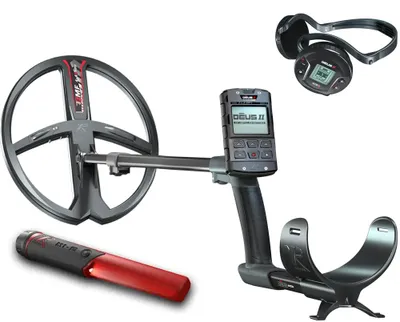 Produktbild von XP DEUS 2 34 FMF RC WS6 Metalldetektor mit MI-6 Pinpointer