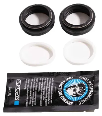 Produktbild von Sr Suntour Staubdichtungssatz Für Federgabel Axon34/raidon34 Durchsichtig  Durchsichtig One Size