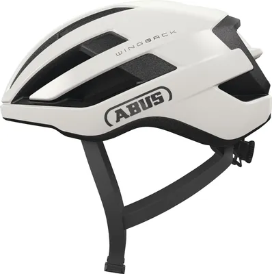 Produktbild von ABUS Rennradhelm WingBack – einfacher Roadhelm für sportliches Fahren im Alltag und in der Freizeit – für Erwachsene und Jugendliche – off white, Größe L