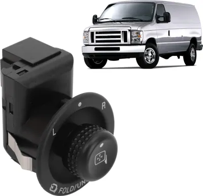 Immagine prodotto di Interruttore elettrico specchio 7L1Z17B676AA, specchio laterale ripiegabile per E-150 E-250 E-350 E-450 F-450