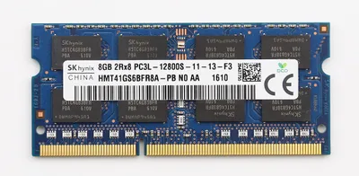 Produktbild von Hynix HMT41GS6BFR8A-PB, 8 GB, DDR3L, 1600 MHz