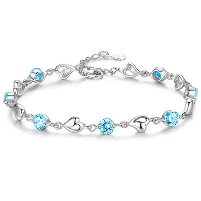 Image de Bracelet Mia Bleu - Élégance au Quotidien KP29273