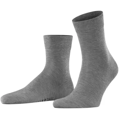 Produktbild von FALKE Tiago Kurzsocken Herren 3165 - steel mel. 41-42