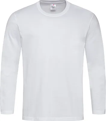 Immagine prodotto di Stedman ST2130 | Maglietta Comfort a maniche lunghe da uomo - Colore: Bianco - Taglia: 3XL
