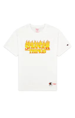 Image de Champion T-Shirt unie Crewneck Stranger Things