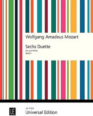 Produktbild von 6 Duette. Für 2 Flöten. Band 2