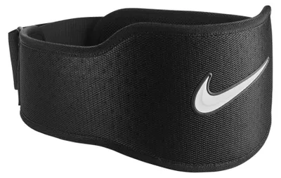 Image de Nike - Ceinture d'entraînement « 3.0 » pour homme/femme (unisexe), logo CS2998 (S) (noir)