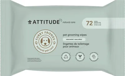 Immagine prodotto di Furry Friends Salviette umidificate naturali per animali domestici (72 pezzi)