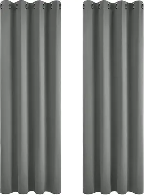 Immagine prodotto di Tende termoisolanti grigio chiaro 132x138 cm