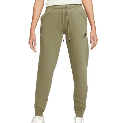 Produktbild von Nike Essential Jogginghose für Damen mit weicher Fleeceinnenseite, Farbe:Olive, Größe:XXL
