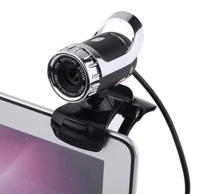 Obrázok produktu pre Webová kamera, USB 2.0, klipová webkamera, HD webkamera s integrovaným mikrofónom