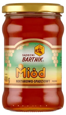 Immagine prodotto di Sądecki Bartnik: Miele prodotto con nettare e melata, 400 g