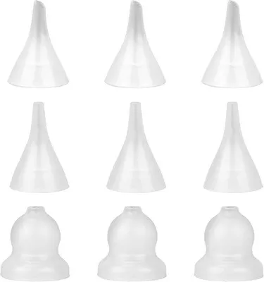Produktbild von Nasale Aspirator-Vervangtips aus Silikon für Babys und Kleinkinder - 3 Formen
