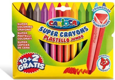 Immagine prodotto di Carioca Plastello Jumbo 12 pz