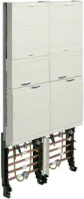 Produktbild von Hager Komplettfeld universZ ZK3EL24 ** 1050mm 4ZP 2feld eHZ NRW SH HH,MV Ava