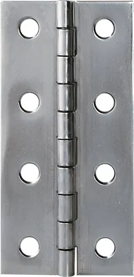 Produktbild von Scharnier DIN 7954 Typ A gerolltes Scharnierband gerade 100x52mm, Edelstahl