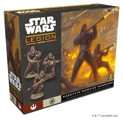 Produktbild von Star Wars Legion: Kashyyyk Wookie Warriors - Spiel-Zubehör- EN/FR/ES