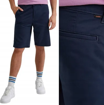 Immagine prodotto di Lee REGULAR CHINO SHORT Pantaloncini Chetopa Twill blu navy W32