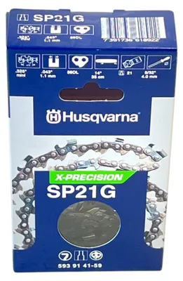 Image de Chaîne Husqvarna X-Precision SP21G 35 cm .325'' mini 1,1 mm ( 593914159 ) pour les engins à moteur