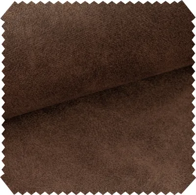 Produktbild von novely® COUEN Ultraweicher Antik Möbelstoff - Vintage Velours Polsterstoff - Pflegeleichte Meterware 1lfm - Farbe: 07 Kastanien Braun