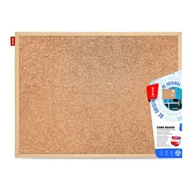Produktbild von Memobe Corkboard v drevenom ráme 80X50 cm