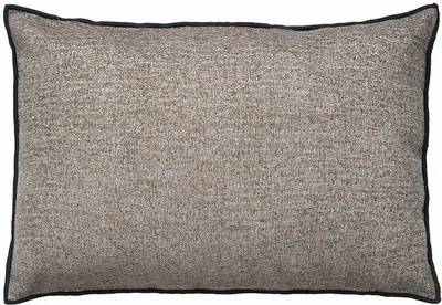 Produktbild von Blomus Kissenbezug Chenille, Kissenhülle für Kopf- oder Sofakissen, Polyester, Espresso, 40 x 60 cm, 66550