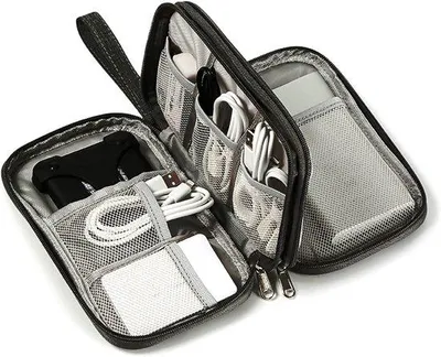 Produktbild von Famanu Elektronische Tasche Organizer - Universal, Schwarz