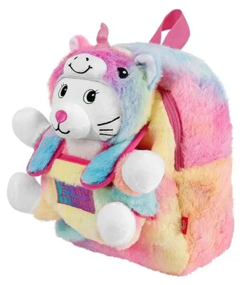 Produktbild von Rucksack + Plü schkatze Emi 27cm