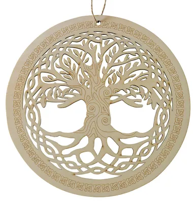 Produktbild von Mobile/Ornament "Baum des Lebens" Holz gelasert 10cm