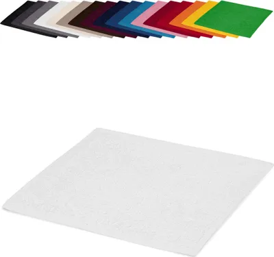 Produktbild von Seiftuch 30x30 cm Waschlappen Seifhandtuch 100% Baumwolle, Farbe: Weiß