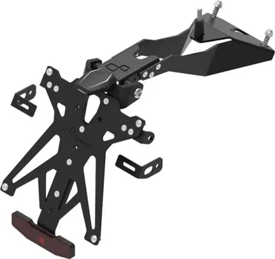 Produktbild von Lightech Aprilia Rs 660 20-21 A3 Kennzeichenhalter-set Schwarz Schwarz One Size