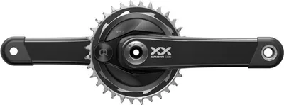 Produktbild von SRAM Kurbelgarnitur Quarq XX Eagle T-Type AXS 170 mm DUB - präzise Powermessu...