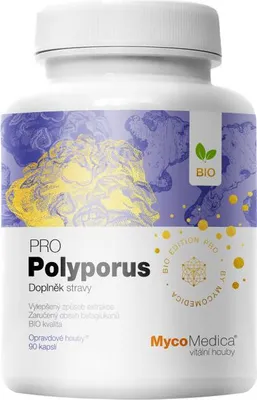 Obrázek produktu pro MycoMedica Polyporus PRO 90 kapslí