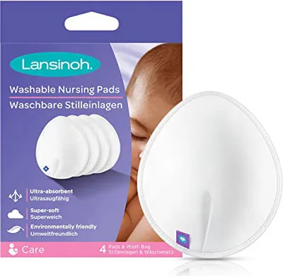 Produktbild von Lansinoh Washable Nursing PADS 4PK