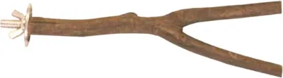 Obrázek produktu pro Trixie Dřevěné bidýlko Y s kovovým úchytem do klece 20cm/15mm