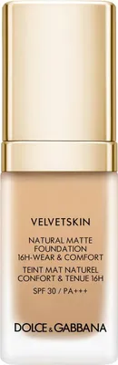 Zdjęcie produktu dla Dolce & Gabbana, Velvetskin, Matte, Liquid Foundation, 340, SPF 30, 30 ml