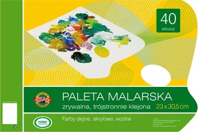 Immagine prodotto di Tavolozza per pittura 23x30 frangibile 40 fogli