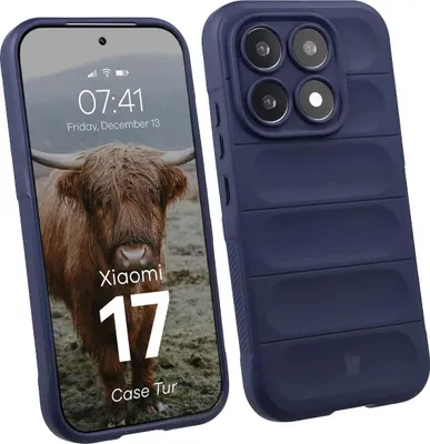 Produktbild von Robuste Handyhülle für Xiaomi 17, Bizon Case Tur, Dunkelblau