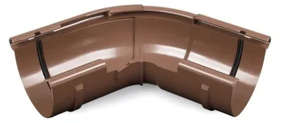 Immagine prodotto di Angolo Esterno Regolabile Marrone per Grondaia Sistema 125