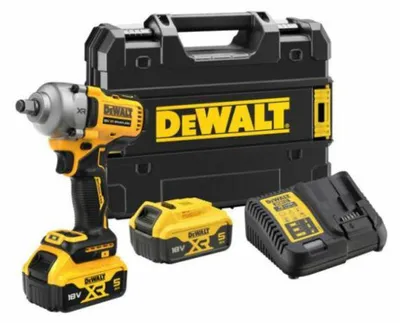 DEWALT Akku-Schlagschrauber 1/2" 18V DCF891P2T 812Nm 4-Gänge 2x5,0Ah TSTAK