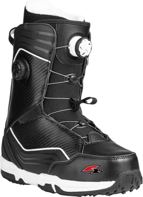 Produktbild von F2 Herren Snowboard Softboots Team Double Atop Gr. 48 (MP 31,0) Schwarz