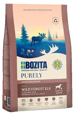 Zdjęcie produktu dla BOZITA Purely Junior Elk z kurczakiem - sucha karma dla psów - 11 kg