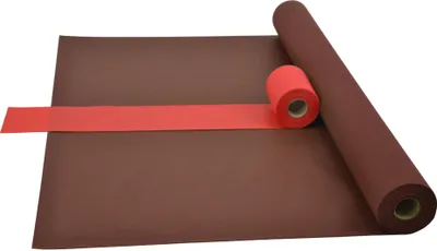 Produktbild von Sensalux Kombi-Set 1 Tischdeckenrolle 1,5m x 25m beere + Tischläufer 15cm rot