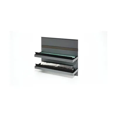 Immagine prodotto di Sistema di ringhiere Kesseböhmer Linero MosaiQ - Distributore di fogli di alluminio nero grafite cucina