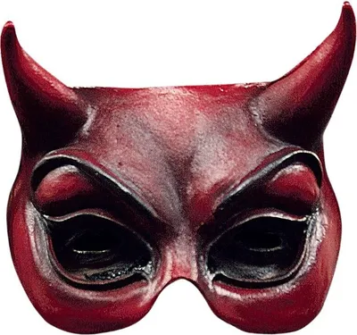 Produktbild von Teufelsmaske aus Latex - Horror Zubehör Halloween